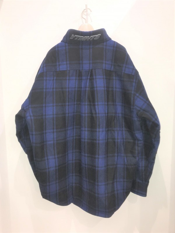 Vetements チェックシャツアウター